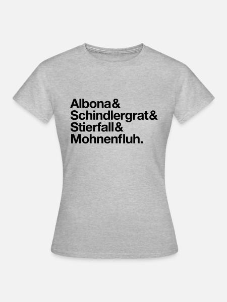 Freeride Arlberg - Women's T-Shirt - heather grey
