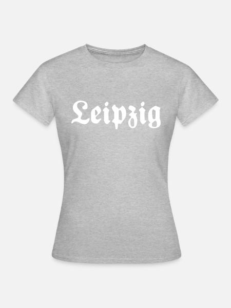 Leipzig - Frauen T-Shirt - Grau meliert
