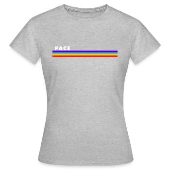 PACE - Women's T-Shirt - heather grey - Front - AI Model Female 172 dark (172cm)