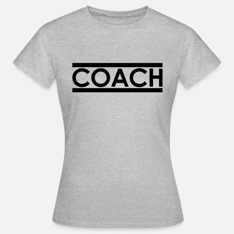 Coach / trainer - Women's T-Shirt - heather grey