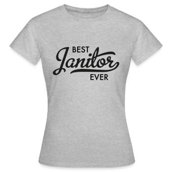 Caretaker - Women's T-Shirt - heather grey - Front - AI Model Female 172 dark (172cm)