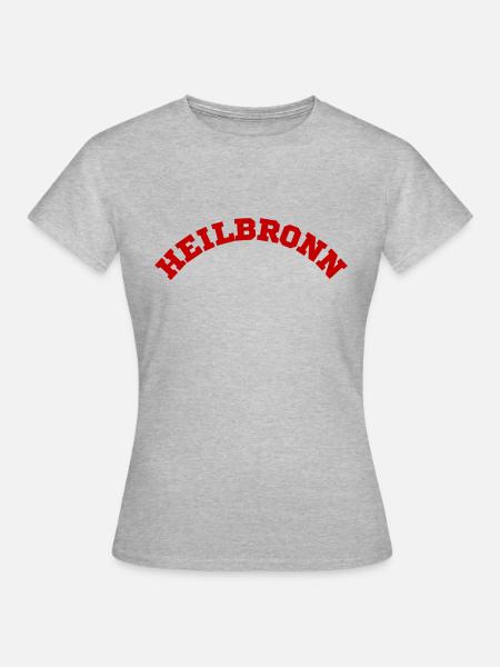 Heilbronn - Frauen T-Shirt - Grau meliert