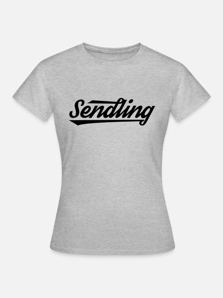 Sendling - Frauen T-Shirt - Grau meliert