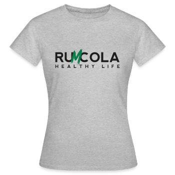 En roquette, mais manque un M - Rum Cola - T-shirt Femme - gris chiné - Devant - AI Model Female 172 dark (172cm)