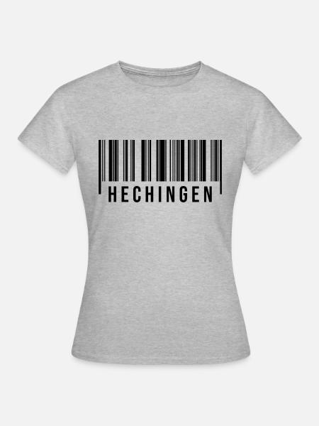 Hechingen Schwaben - Frauen T-Shirt - Grau meliert