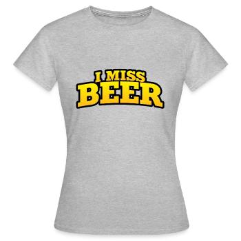 paar - Frauen T-Shirt - Grau meliert - Vorne - AI Model Female 172 dark (172cm)