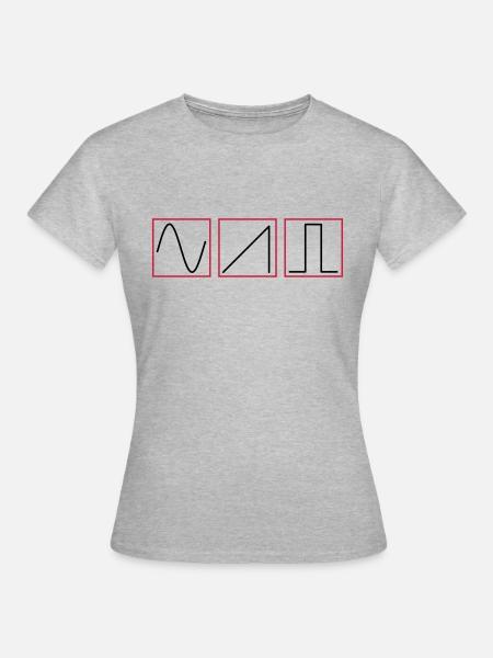 srd_layers - Frauen T-Shirt - Grau meliert