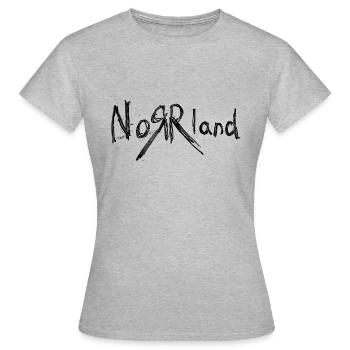 Northern Ireland Tee - Women's T-Shirt - heather grey - Front - AI Model Female 172 dark (172cm)