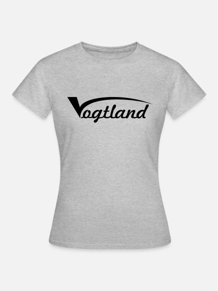 Vogtland - Frauen T-Shirt - Grau meliert
