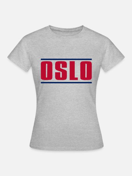 Oslo - Frauen T-Shirt - Grau meliert
