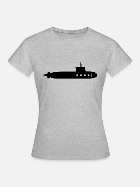 U-Boot - Frauen T-Shirt - Grau meliert