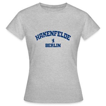 Hakenfelde - Spandau - Berlin - Allemagne - T-shirt Femme - gris chiné - Devant - AI Model Female 172 dark (172cm)
