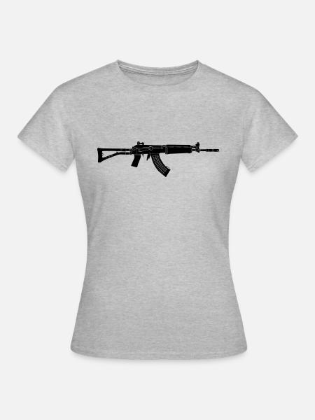 Sturmgewehr RK 95 TP - Frauen T-Shirt - Grau meliert