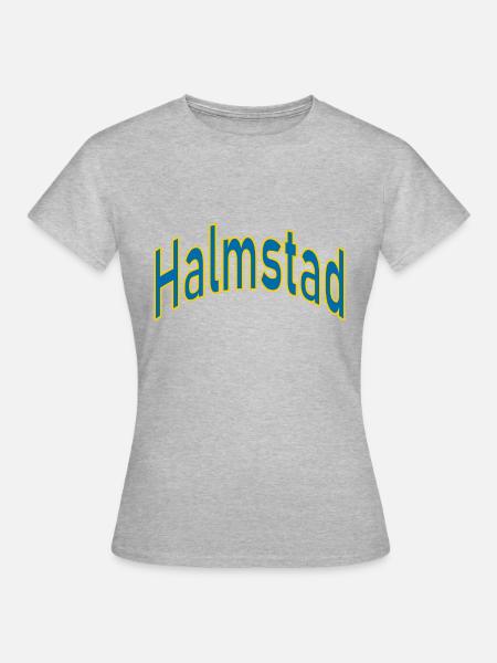 Halmstad - Frauen T-Shirt - Grau meliert