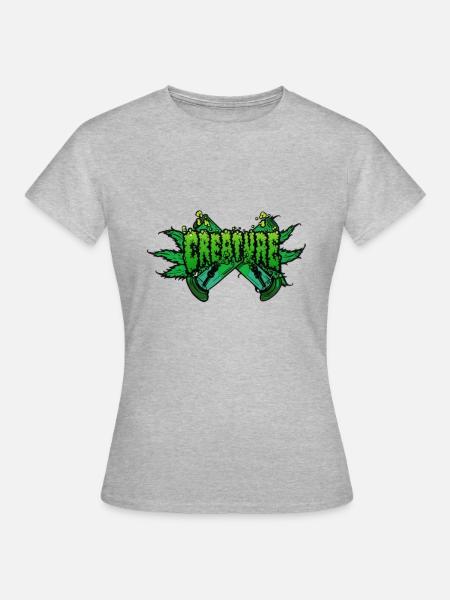 Creature Bong - Frauen T-Shirt - Grau meliert