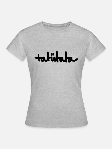 tatütata – Feuerwehr, Polizei (dh) - Frauen T-Shirt - Grau meliert