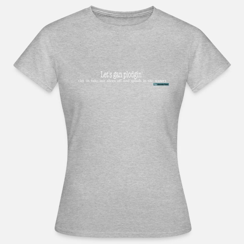 Plodgin - Women's T-Shirt - heather grey