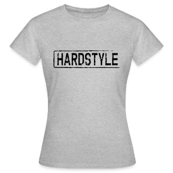 hardstyle - T-shirt Femme - gris chiné - Devant - AI Model Female 172 dark (172cm)