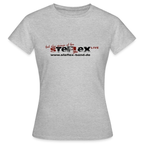 STEFLEX LOGO 4c full www - Frauen T-Shirt
