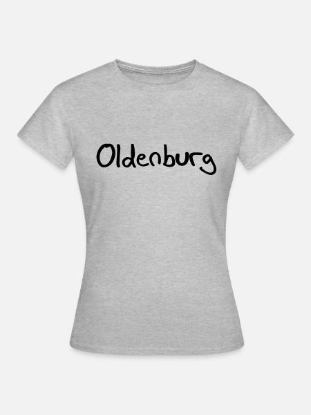 oldenburg - Frauen T-Shirt - Grau meliert