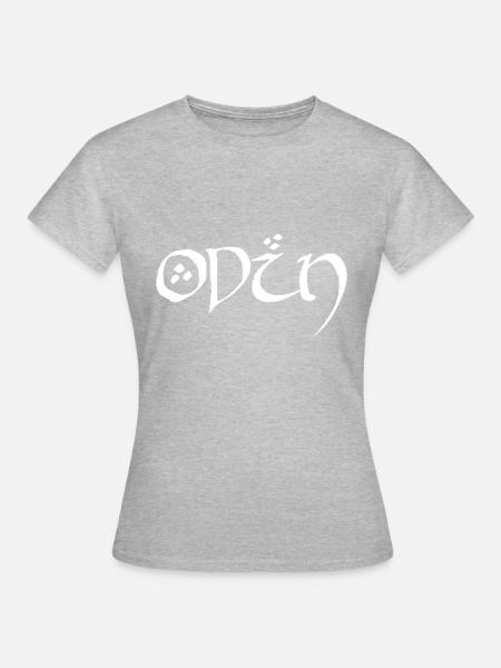 Baby Odin - Frauen T-Shirt - Grau meliert