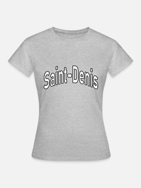 Saint Denis - Frauen T-Shirt - Grau meliert