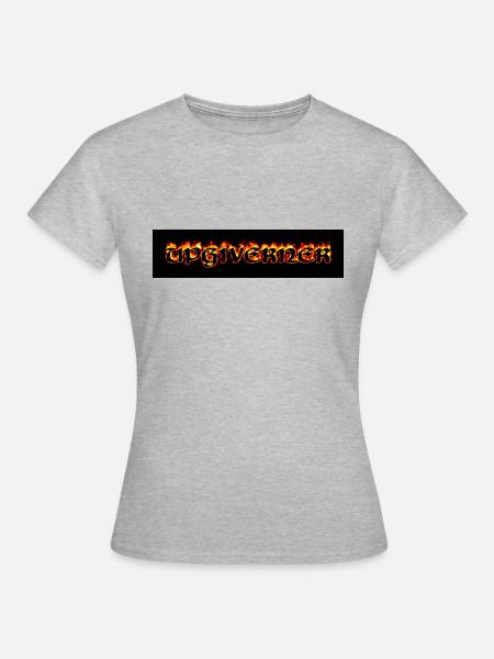 Unermüdlicher Charme - Frauen T-Shirt - Grau meliert