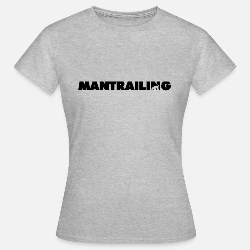 Mantrailing - Women's T-Shirt - heather grey