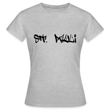 St. Pauli - T-shirt Femme - gris chiné - Devant - AI Model Female 172 dark (172cm)