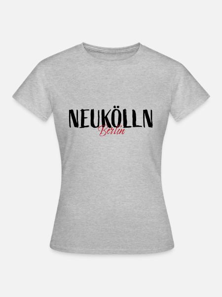 Neukölln - Frauen T-Shirt - Grau meliert