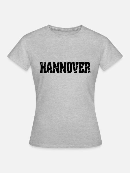Hannover - Frauen T-Shirt - Grau meliert