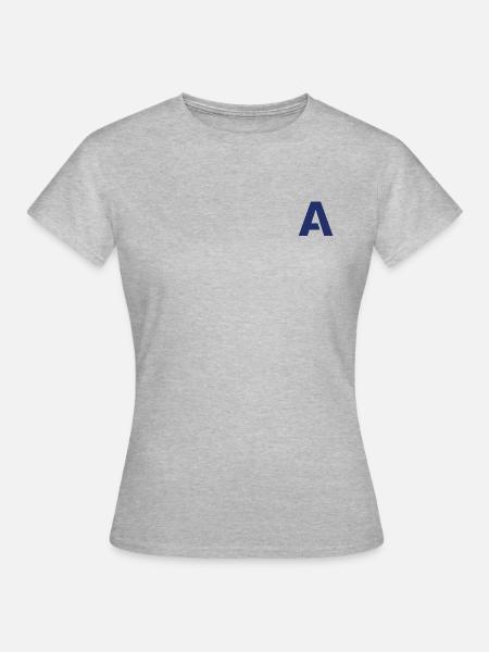 A - Frauen T-Shirt - Grau meliert