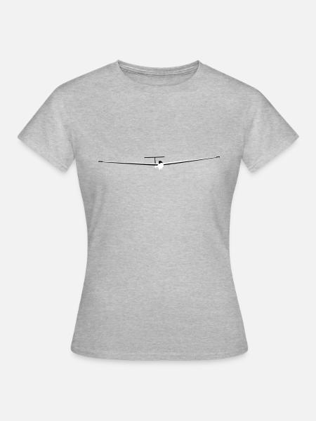 Glider Gliding Glider Glider Pilot Pilot - Women's T-Shirt - heather grey