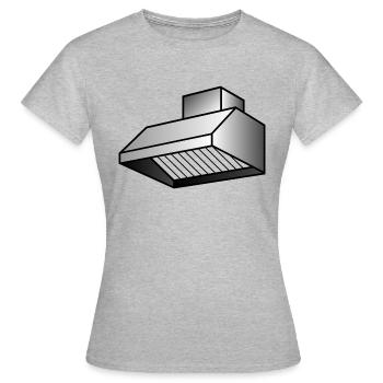cutlery crockery flatware silverware cutlery100 - Women's T-Shirt - heather grey - Front - AI Model Female 172 dark (172cm)