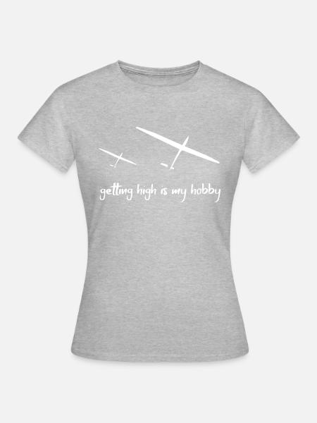 Glider Gliding Gliding Gliding Glider - Women's T-Shirt - heather grey
