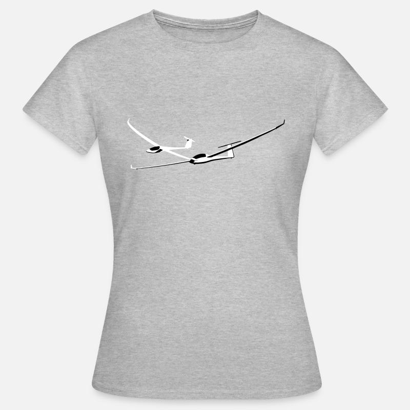 Glider Gliding Glider Glider Pilot Pilot - Women's T-Shirt - heather grey