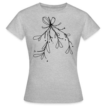 gui - T-shirt Femme - gris chiné - Devant - AI Model Female 172 dark (172cm)