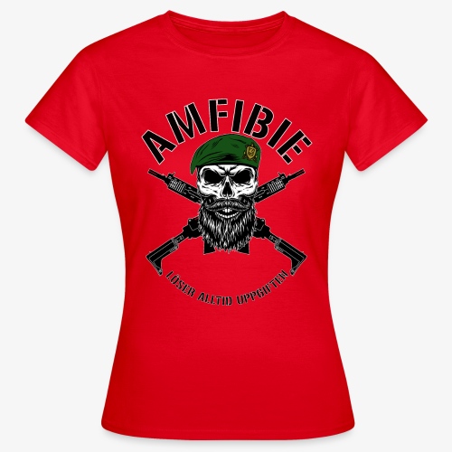 AMFIBIE - Korslagda Ak 5C - T-shirt dam