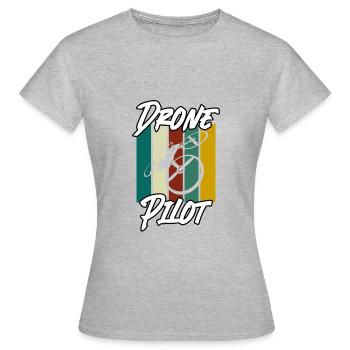 Drone Pilot - Women's T-Shirt - heather grey - Front - AI Model Female 172 dark (172cm)