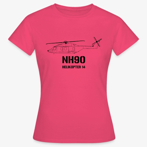 Helikopter 14 - NH 90 - T-shirt dam