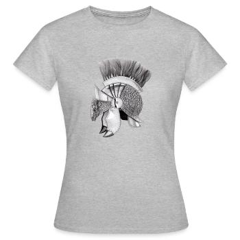 Centurion Armadillo - Women's T-Shirt - heather grey - Front - AI Model Female 172 dark (172cm)