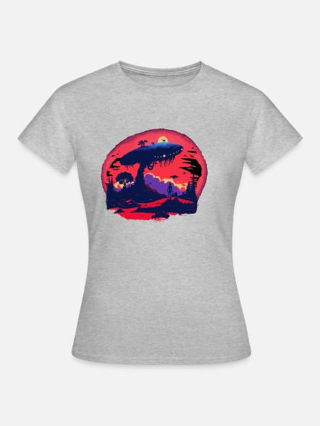 Geschenke - Frauen T-Shirt - Grau meliert