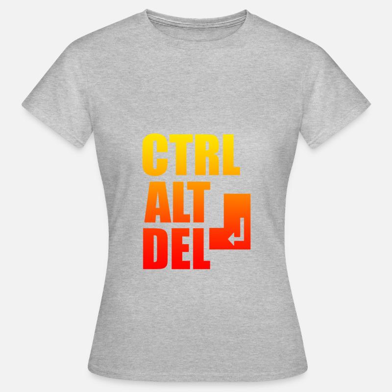 computer - Women's T-Shirt - heather grey