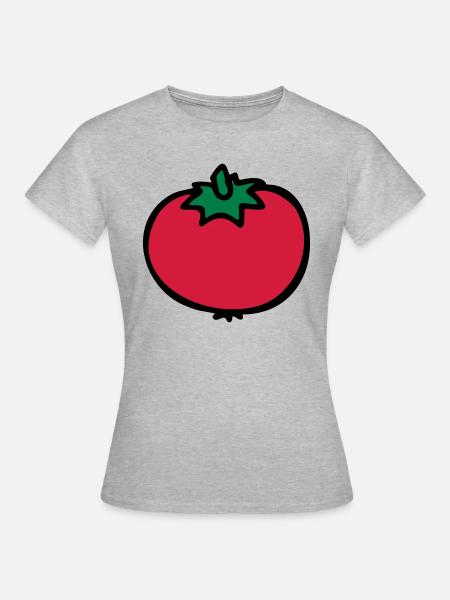 Tomato tomato tomatoe pomodoro - Women's T-Shirt - heather grey