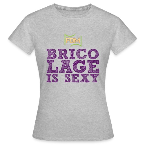 Bricolage is sexy violet png - T-shirt Femme
