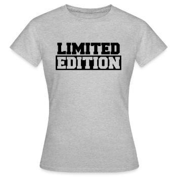 Limited Edition - T-shirt Femme - gris chiné - Devant - AI Model Female 172 dark (172cm)