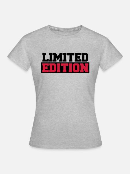 Limited Edition - Naisten t-paita - harmaasävyinen