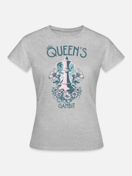 Queen's Gambit - Women's T-Shirt - heather grey