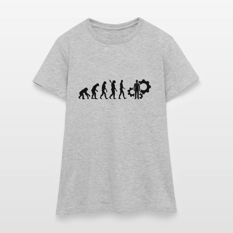 Evolution Techniker Technik b Frauen T-Shirt