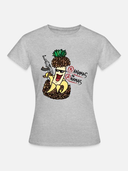 BiA - Frauen T-Shirt - Grau meliert